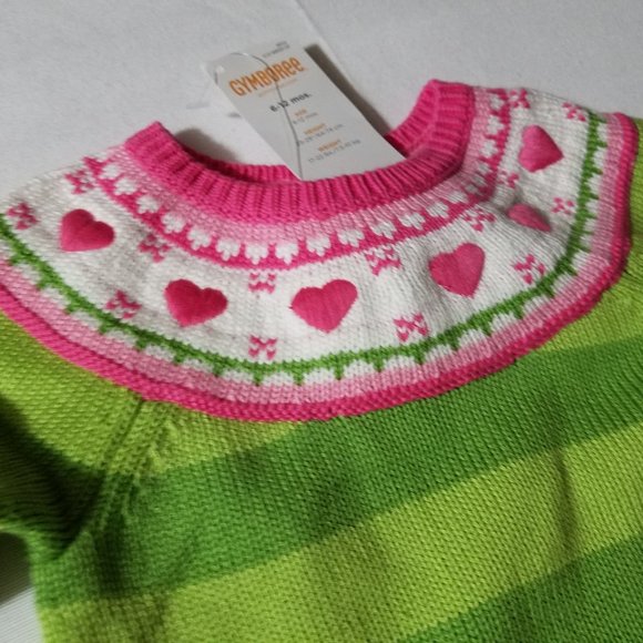 Gymboree Loveable Giraffe NWT 6-12 month sweater dress. - Picture 3 of 3